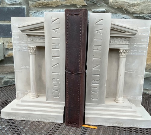 Corinthian bookends from - corinthian,